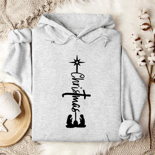 Christmas Cross 01 Hoodie