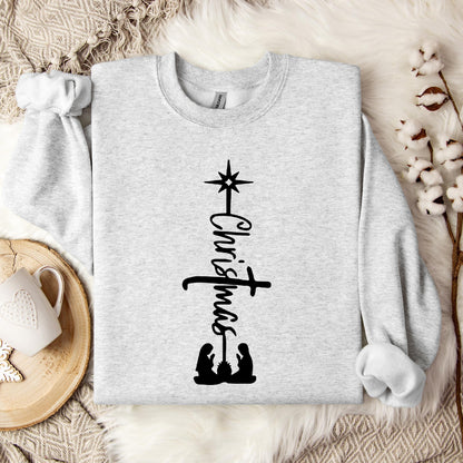 Christmas Cross 01 Sweatshirt
