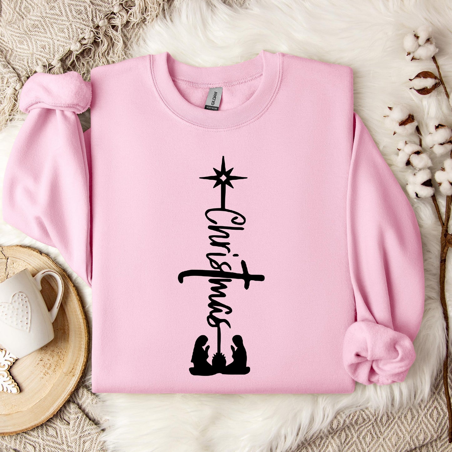 Christmas Cross 01 Sweatshirt