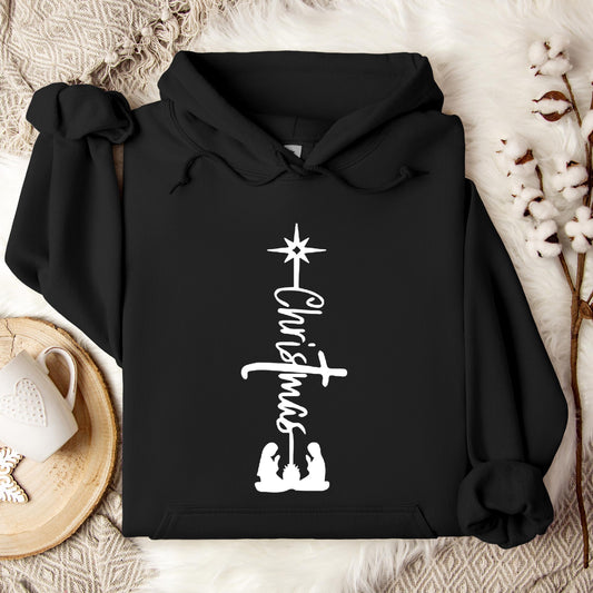 Christmas Cross 02 Hoodie