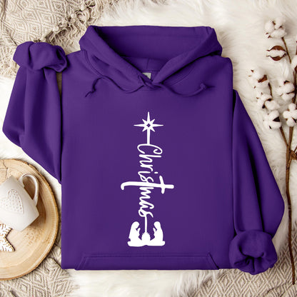 Christmas Cross 02 Hoodie