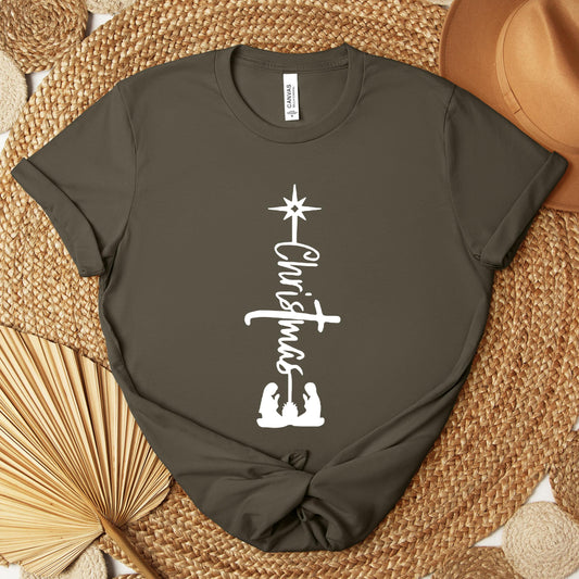 Christmas Cross 02 Premium T-shirt