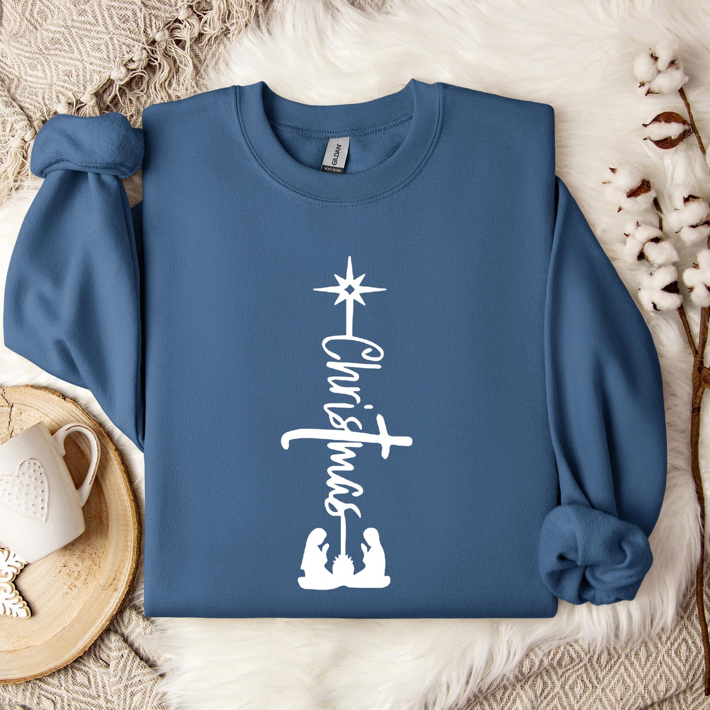 Christmas Cross 02 Sweatshirt