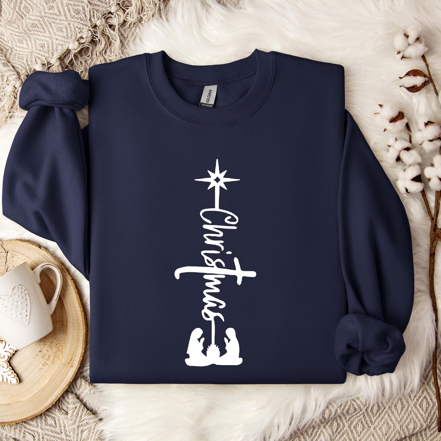 Christmas Cross 02 Sweatshirt