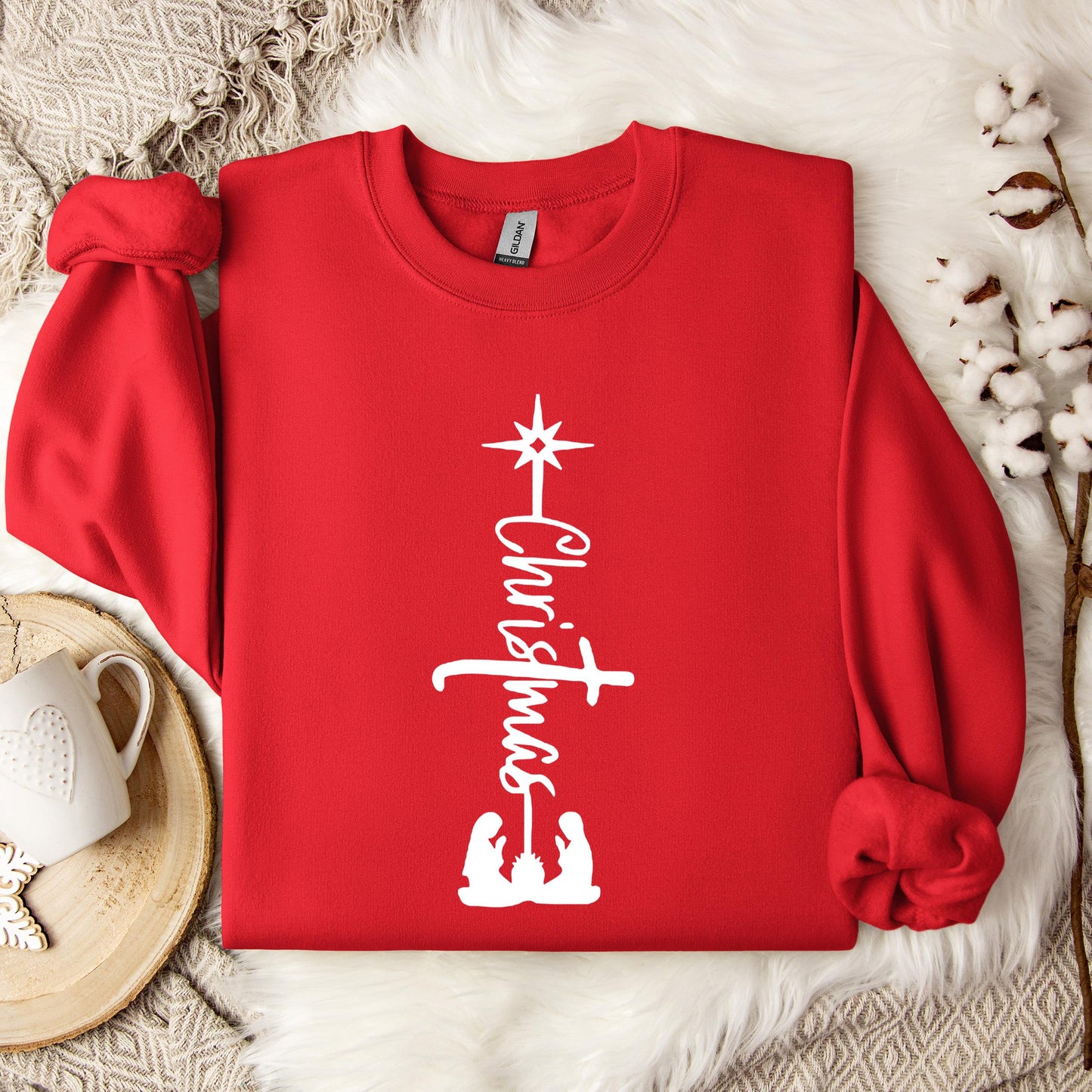 Christmas Cross 02 Sweatshirt