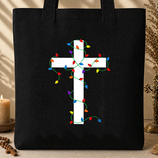 Christmas Cross 03 Tote Bag