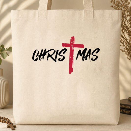 Christmas Cross 05 Tote Bag