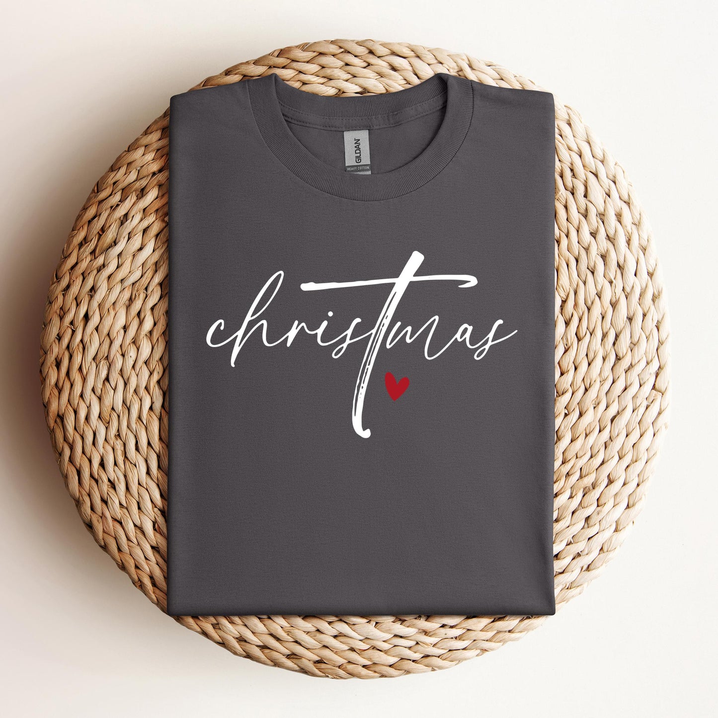 Christmas Cross Heart