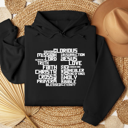 Christmas Cross Typography