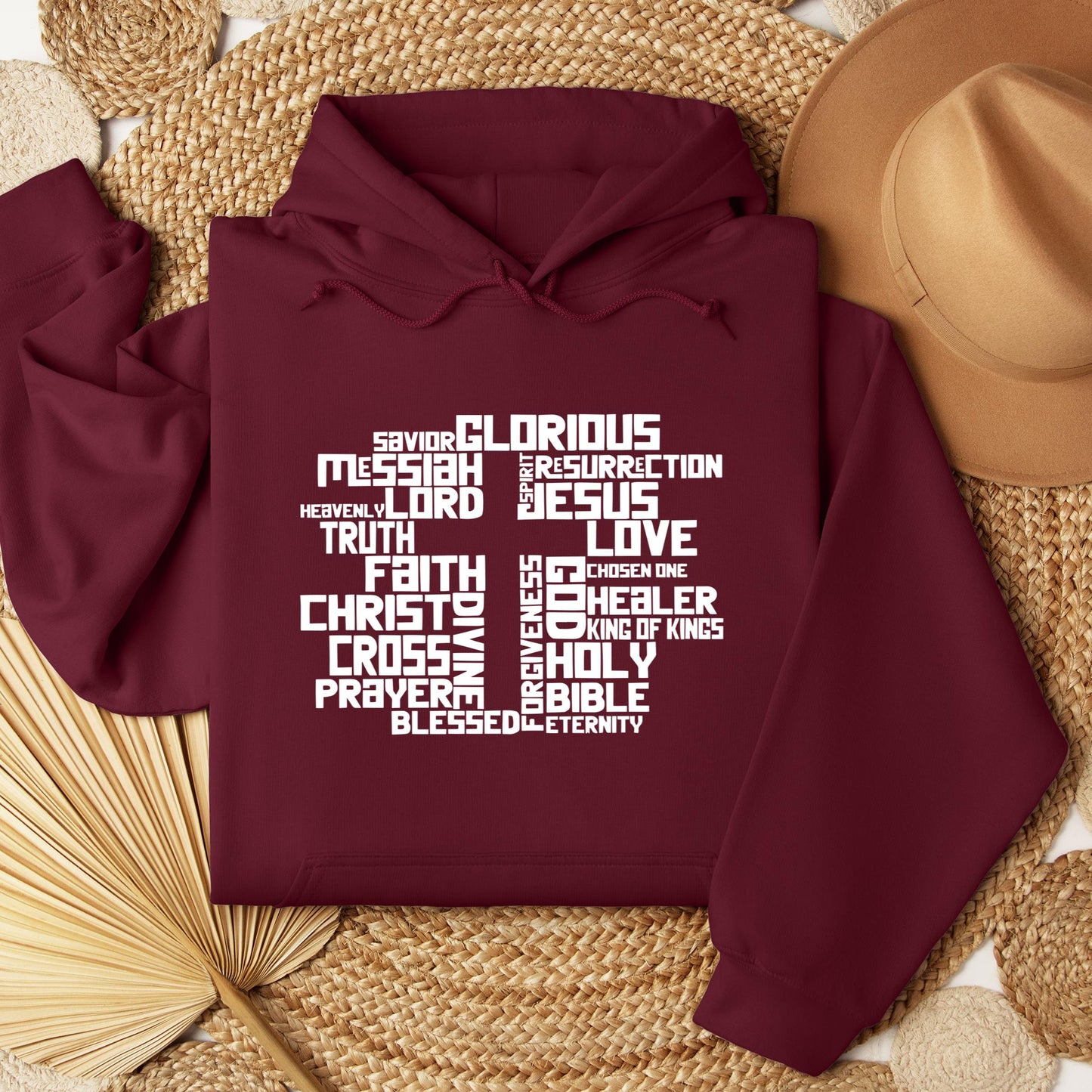 Christmas Cross Typography