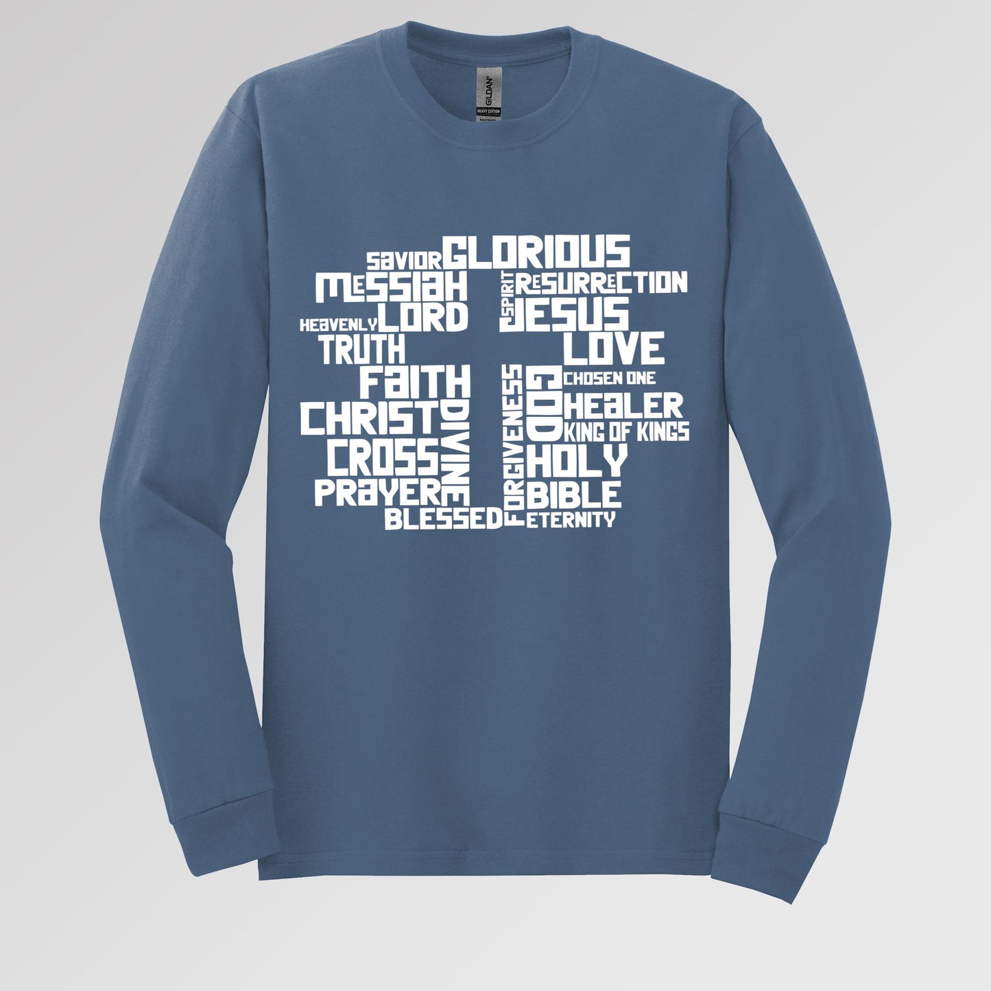 Christmas Cross Typography
