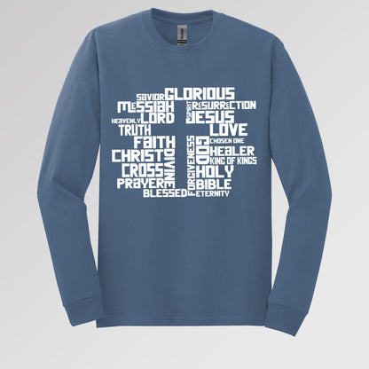 Christmas Cross Typography