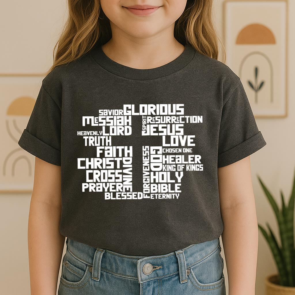Christmas Cross Typography