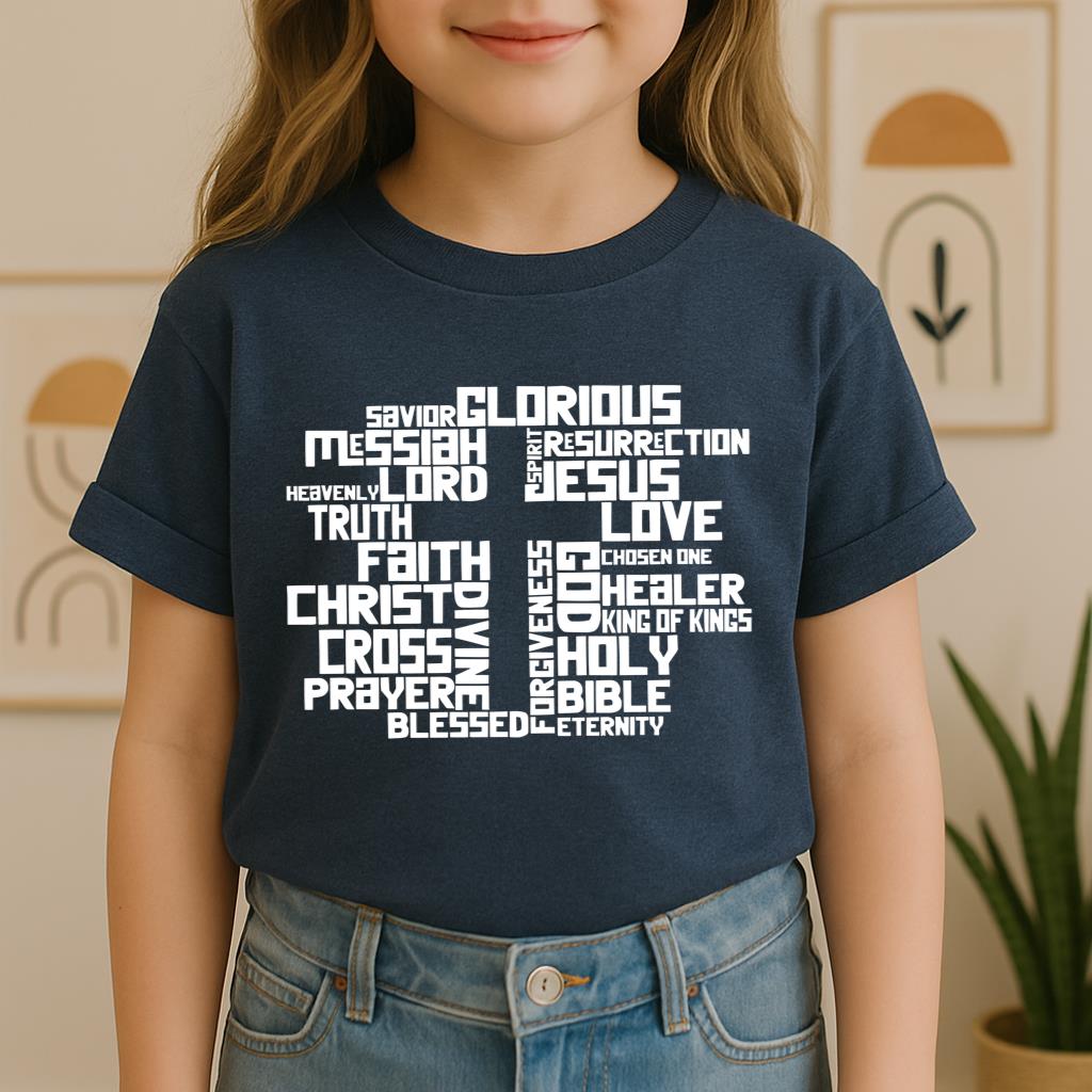 Christmas Cross Typography