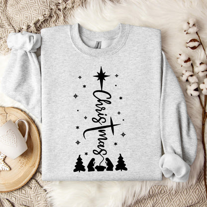 Christmas Cross Sweatshirt