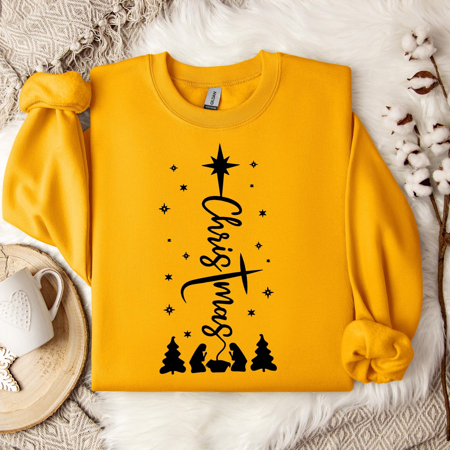 Christmas Cross Sweatshirt