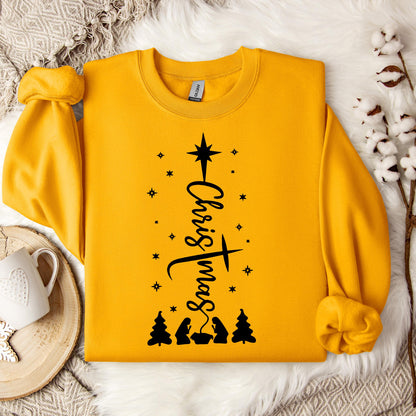 Christmas Cross Sweatshirt
