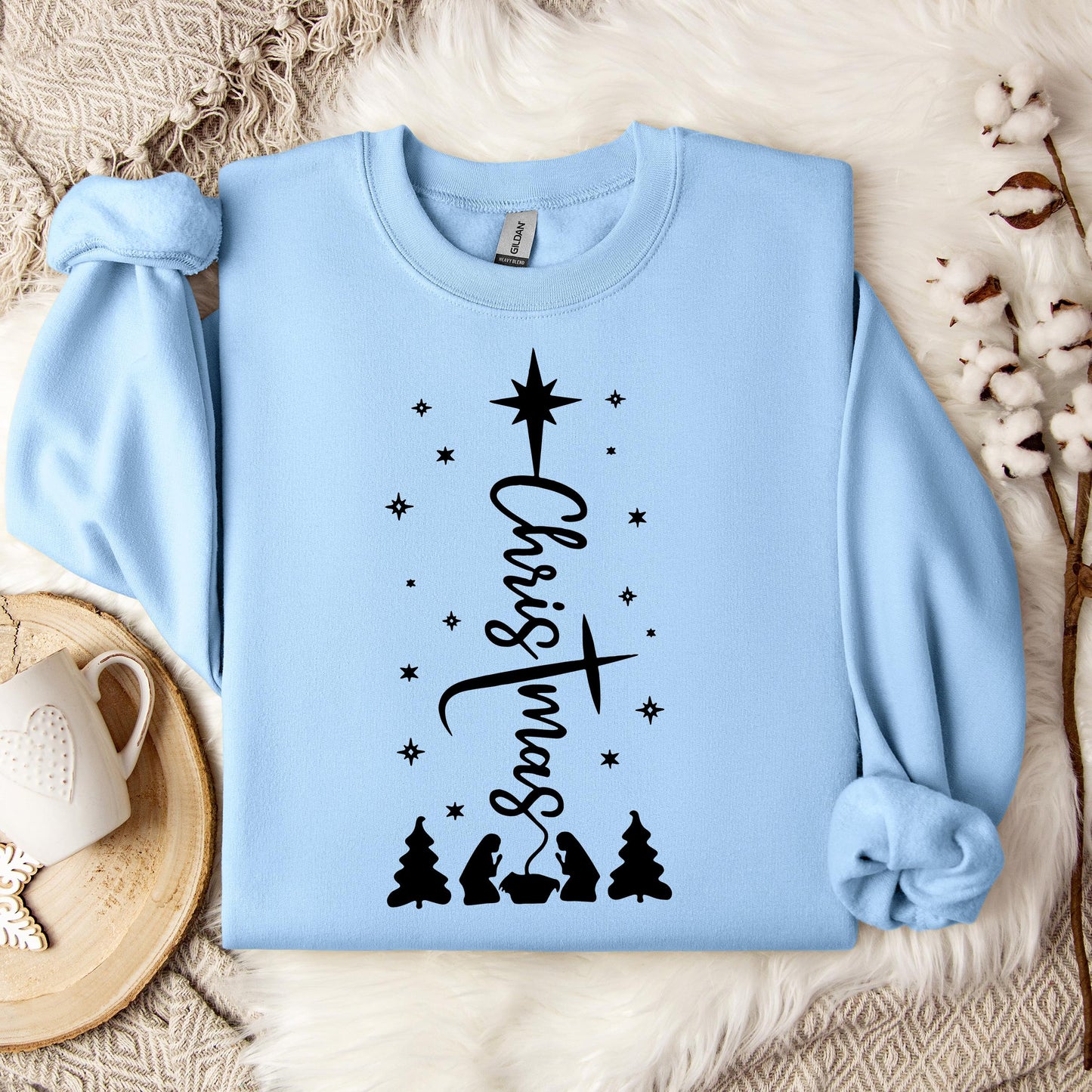 Christmas Cross Sweatshirt