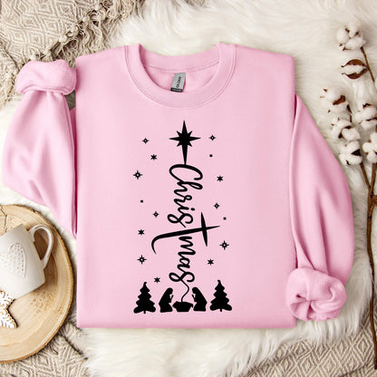 Christmas Cross Sweatshirt