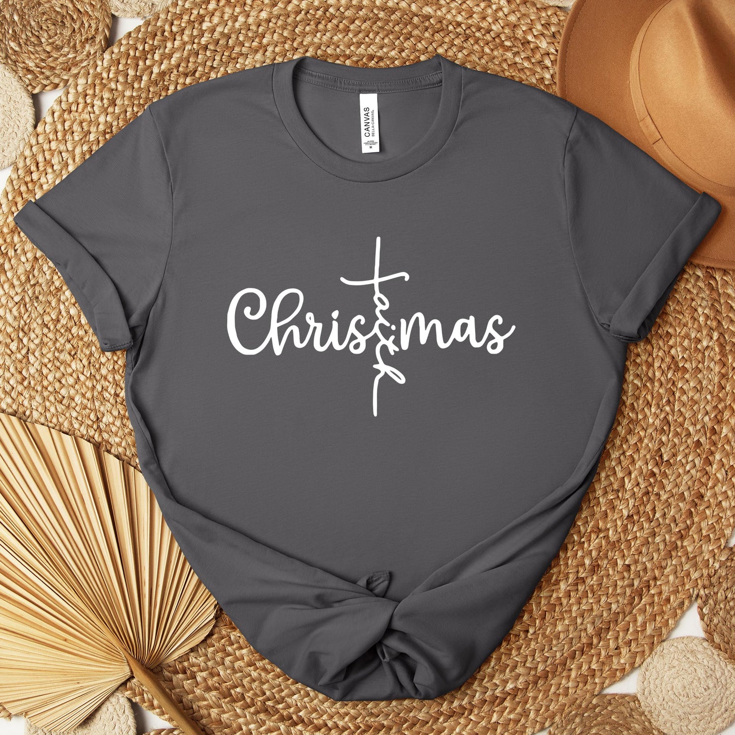 Christmas Faith Cross Premium T-shirt