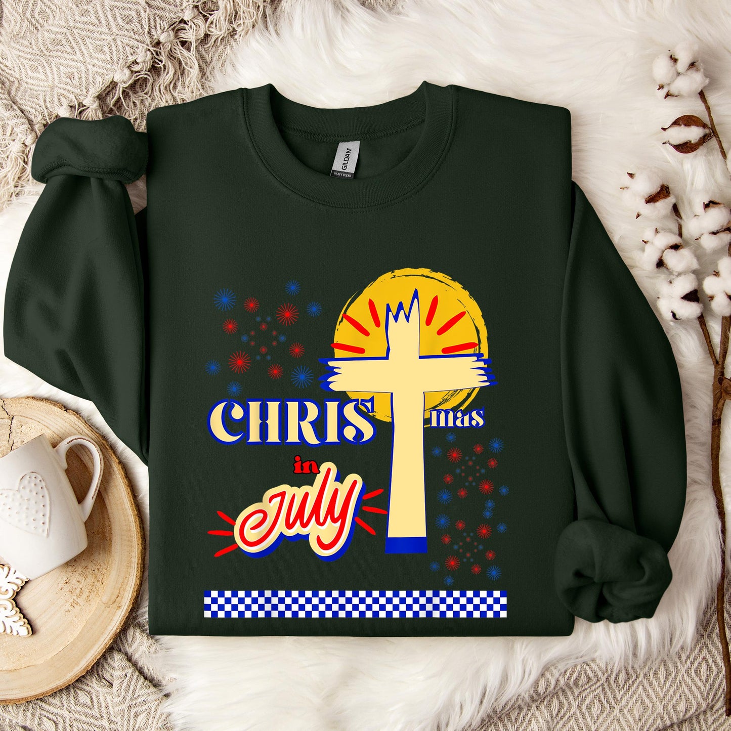Christmas In July Sweatshirt