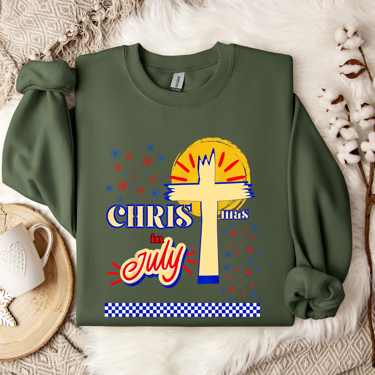 Christmas In July Sweatshirt