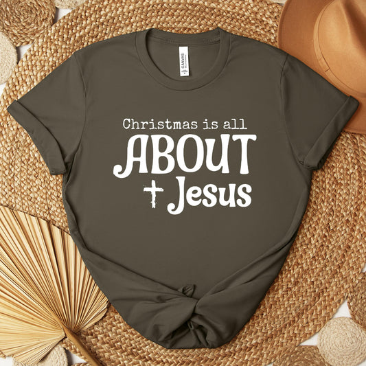 Christmas Is All About Jesus 01 Premium T-shirt