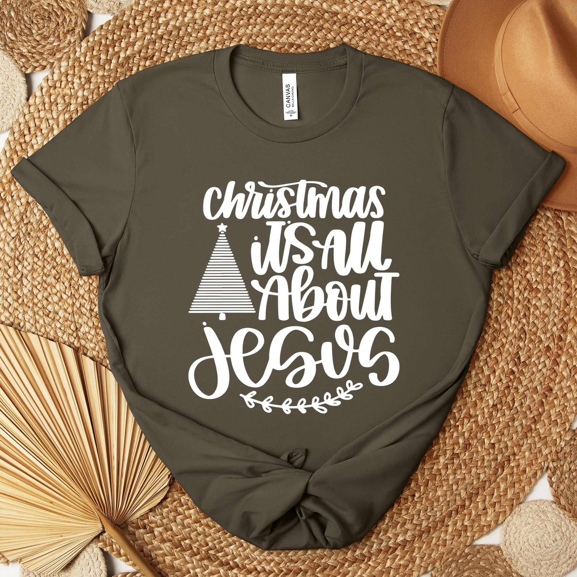 Christmas Is All About Jesus Premium T-shirt