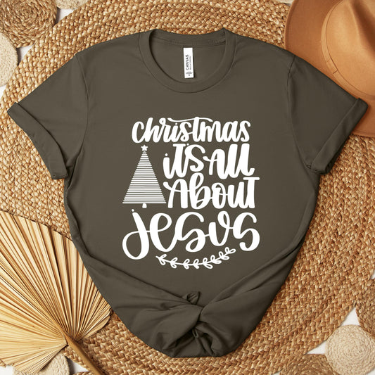 Christmas Is All About Jesus Premium T-shirt