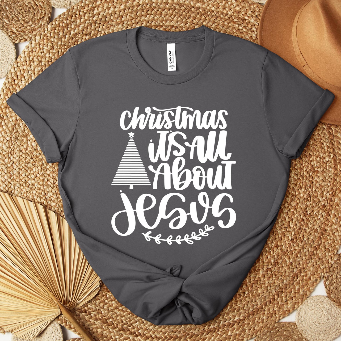 Christmas Is All About Jesus Premium T-shirt