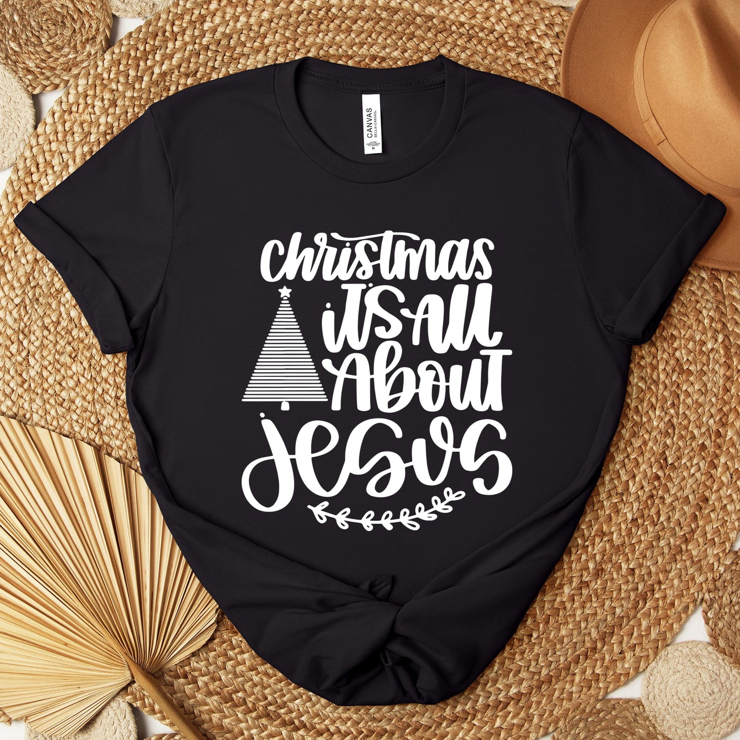 Christmas Is All About Jesus Premium T-shirt