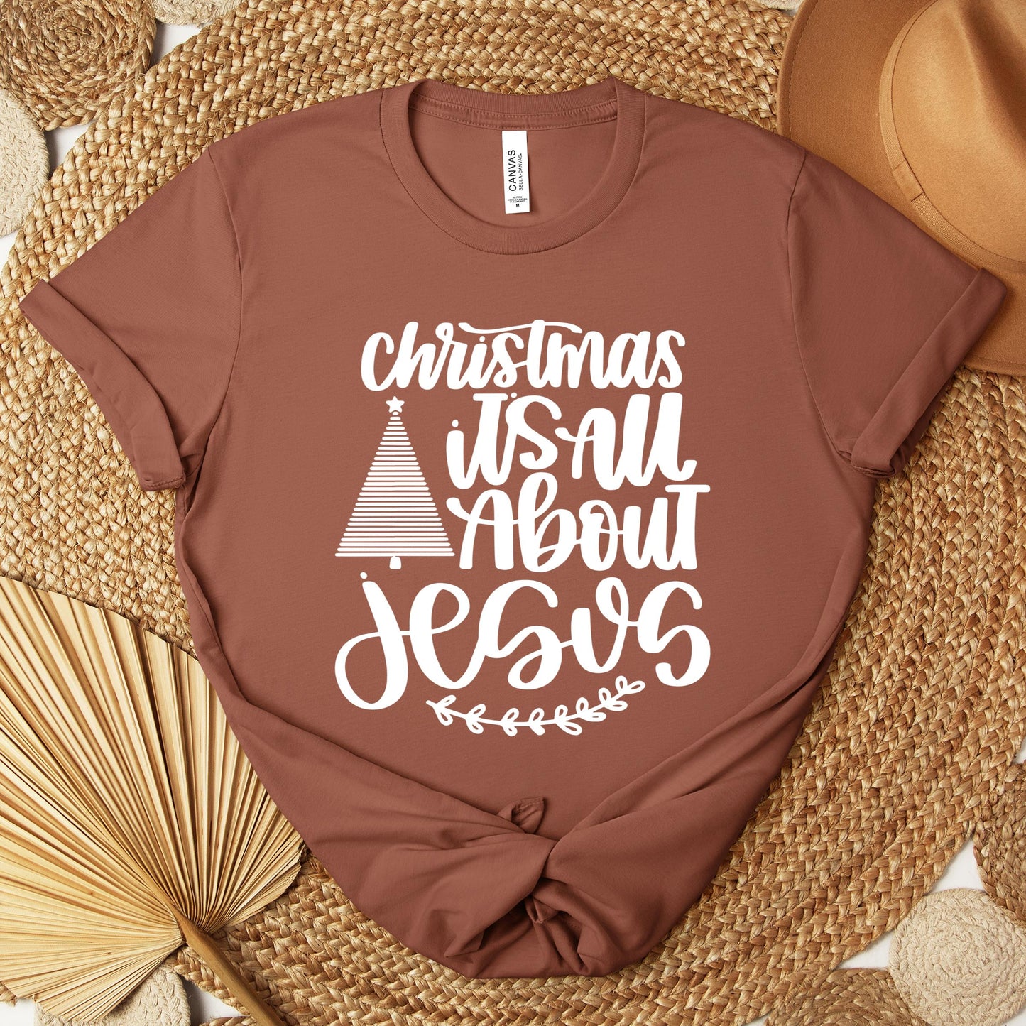 Christmas Is All About Jesus Premium T-shirt