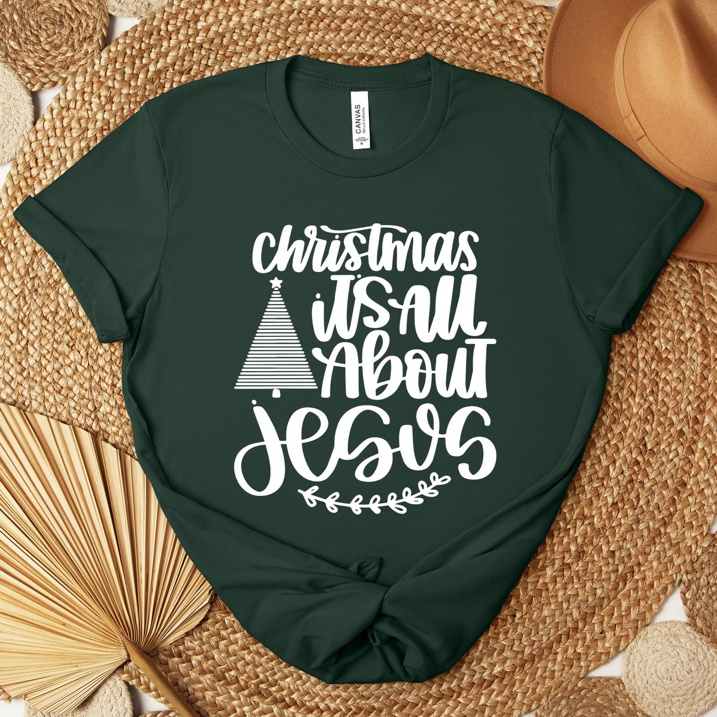 Christmas Is All About Jesus Premium T-shirt