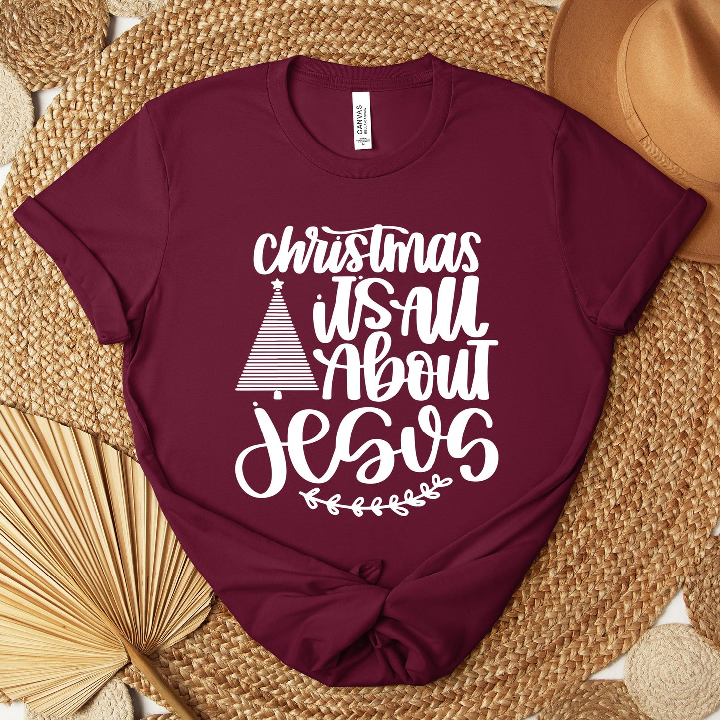 Christmas Is All About Jesus Premium T-shirt