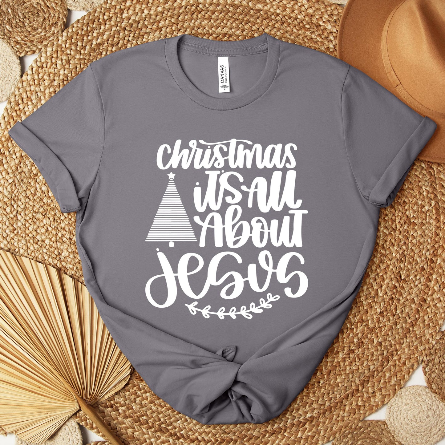 Christmas Is All About Jesus Premium T-shirt
