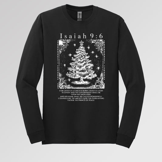Christmas Isaiah 9.6 Long Sleeve T-Shirt