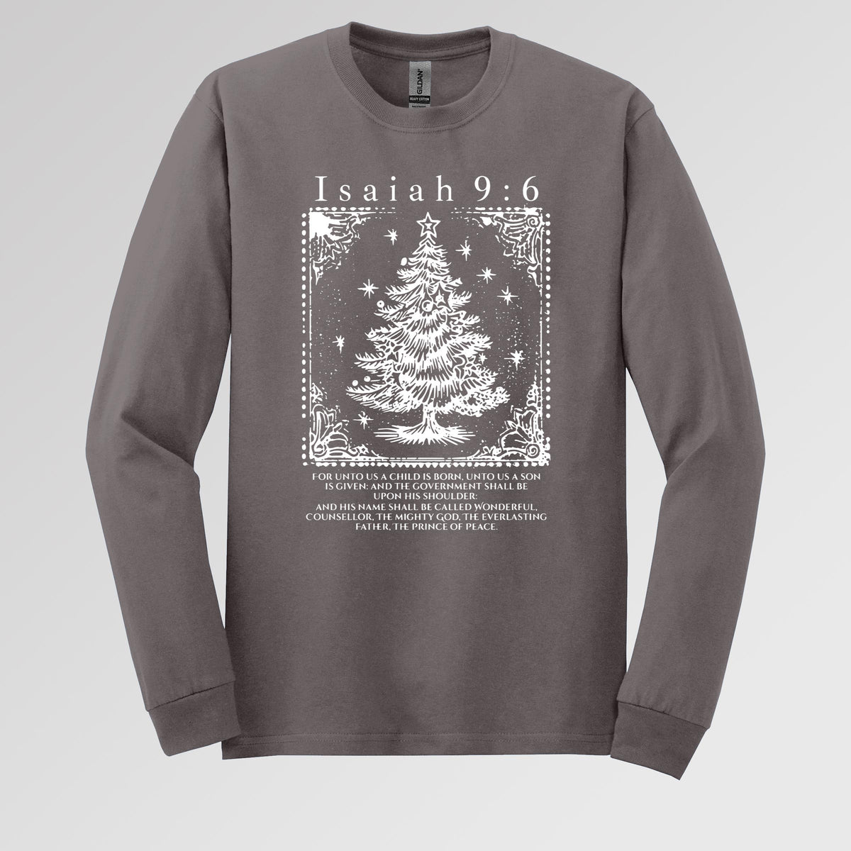 Christmas Isaiah 9.6 Long Sleeve T-Shirt