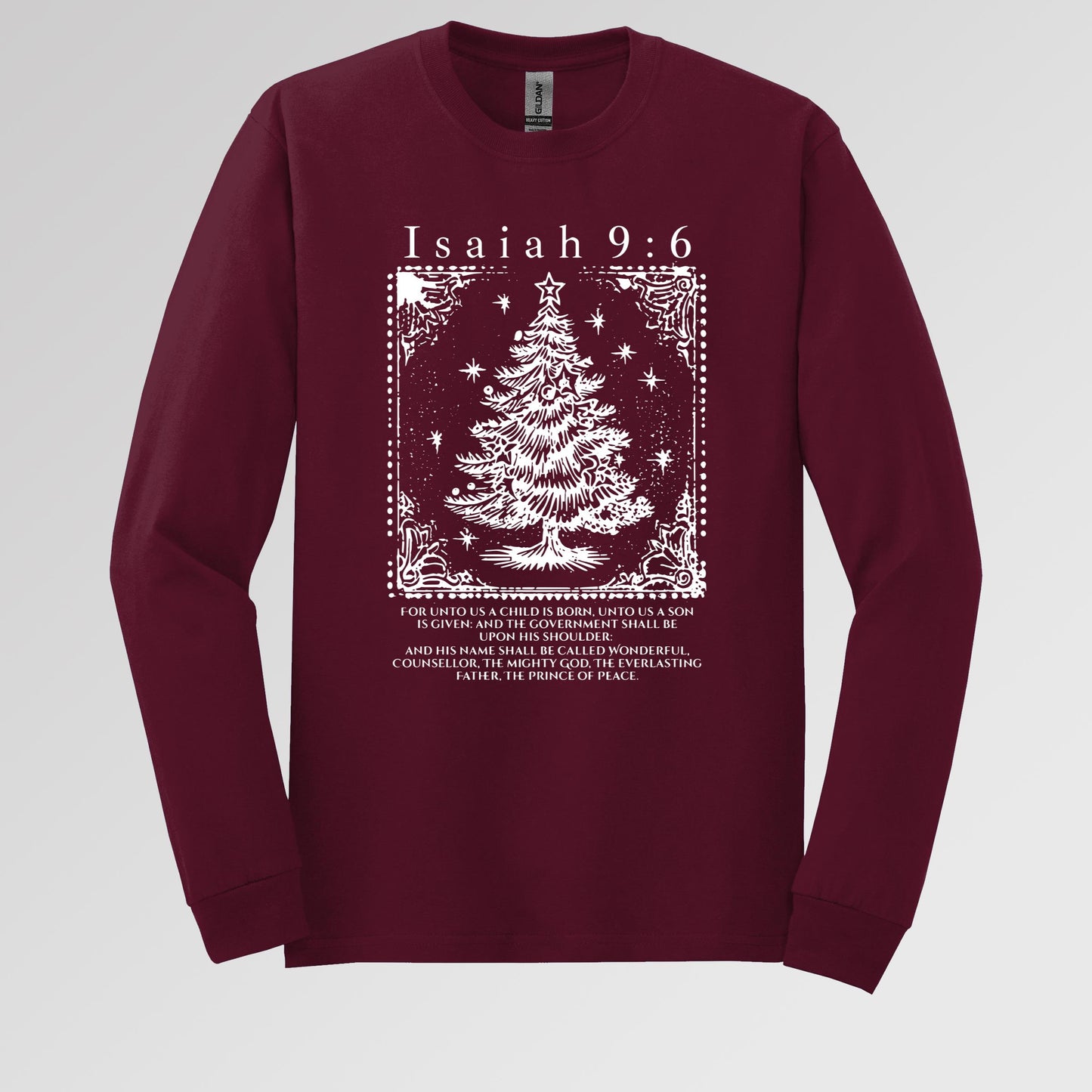 Christmas Isaiah 9.6 Long Sleeve T-Shirt