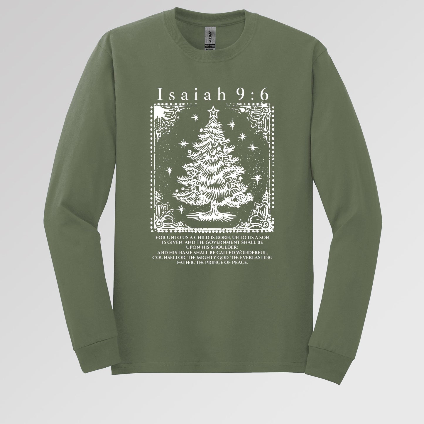 Christmas Isaiah 9.6 Long Sleeve T-Shirt