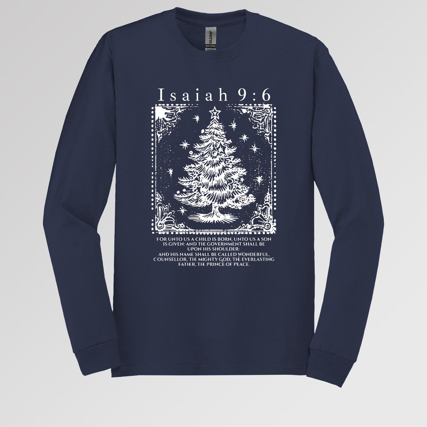 Christmas Isaiah 9.6 Long Sleeve T-Shirt