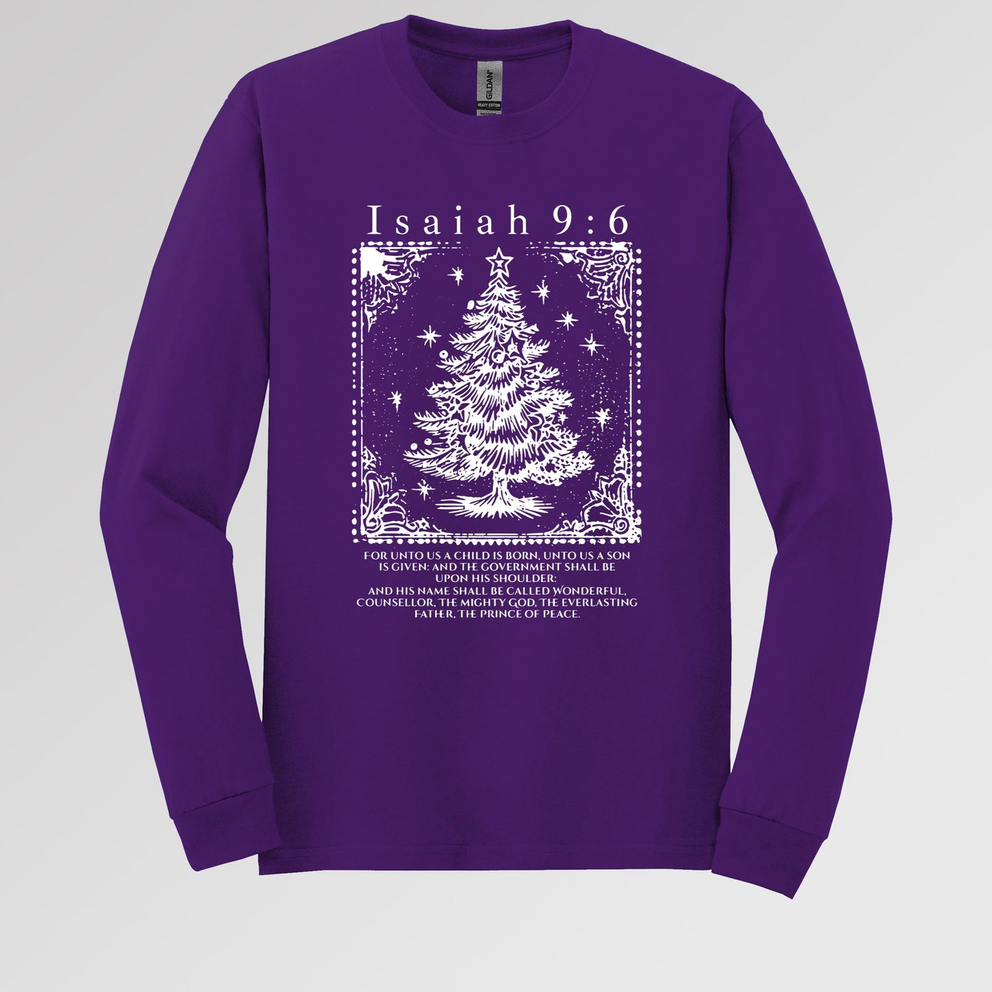 Christmas Isaiah 9.6 Long Sleeve T-Shirt