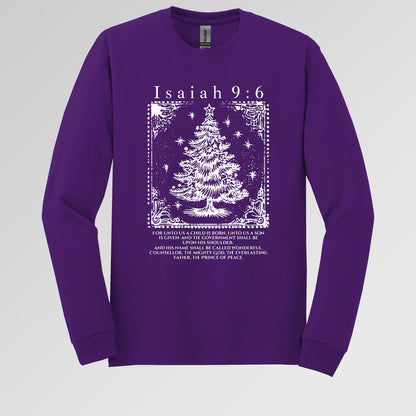 Christmas Isaiah 9.6 Long Sleeve T-Shirt