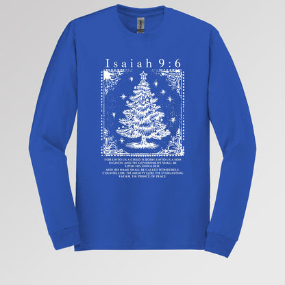 Christmas Isaiah 9.6 Long Sleeve T-Shirt