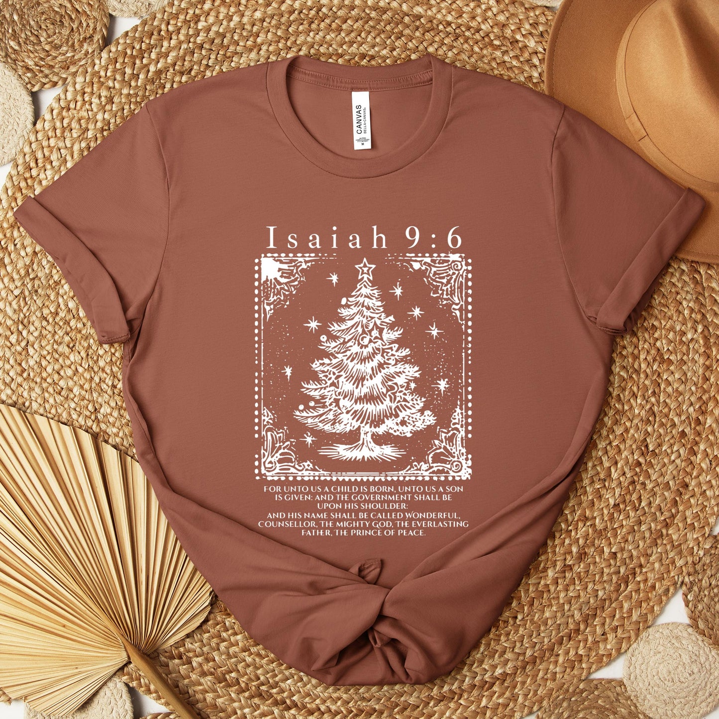 Christmas Isaiah 9.6 Premium T-shirt