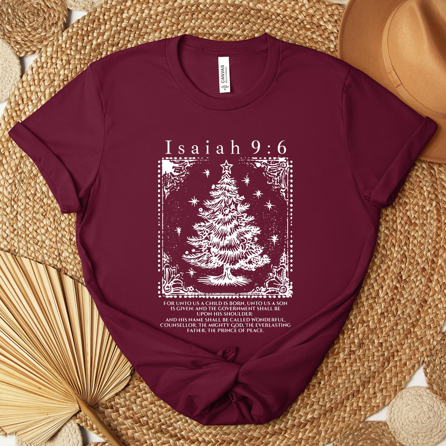 Christmas Isaiah 9.6 Premium T-shirt