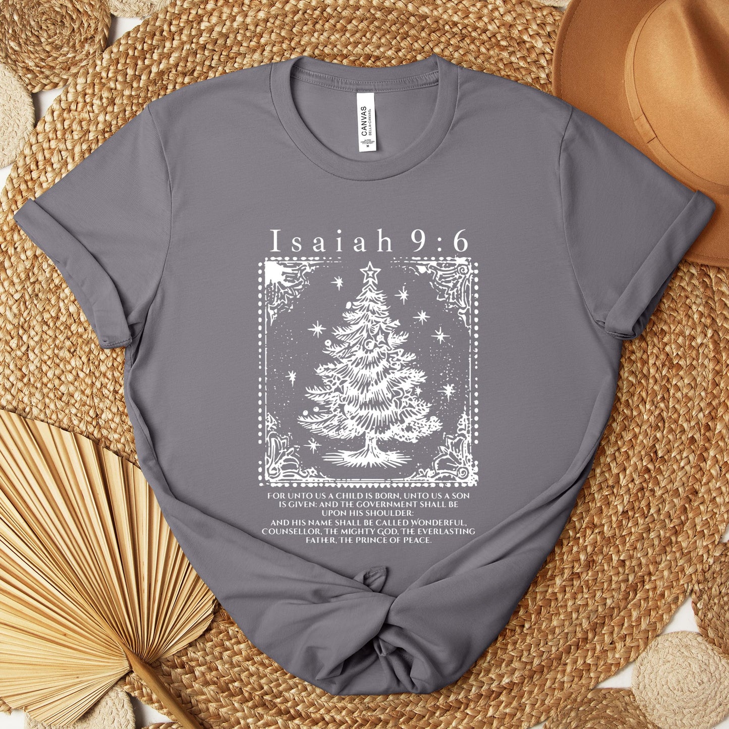 Christmas Isaiah 9.6 Premium T-shirt