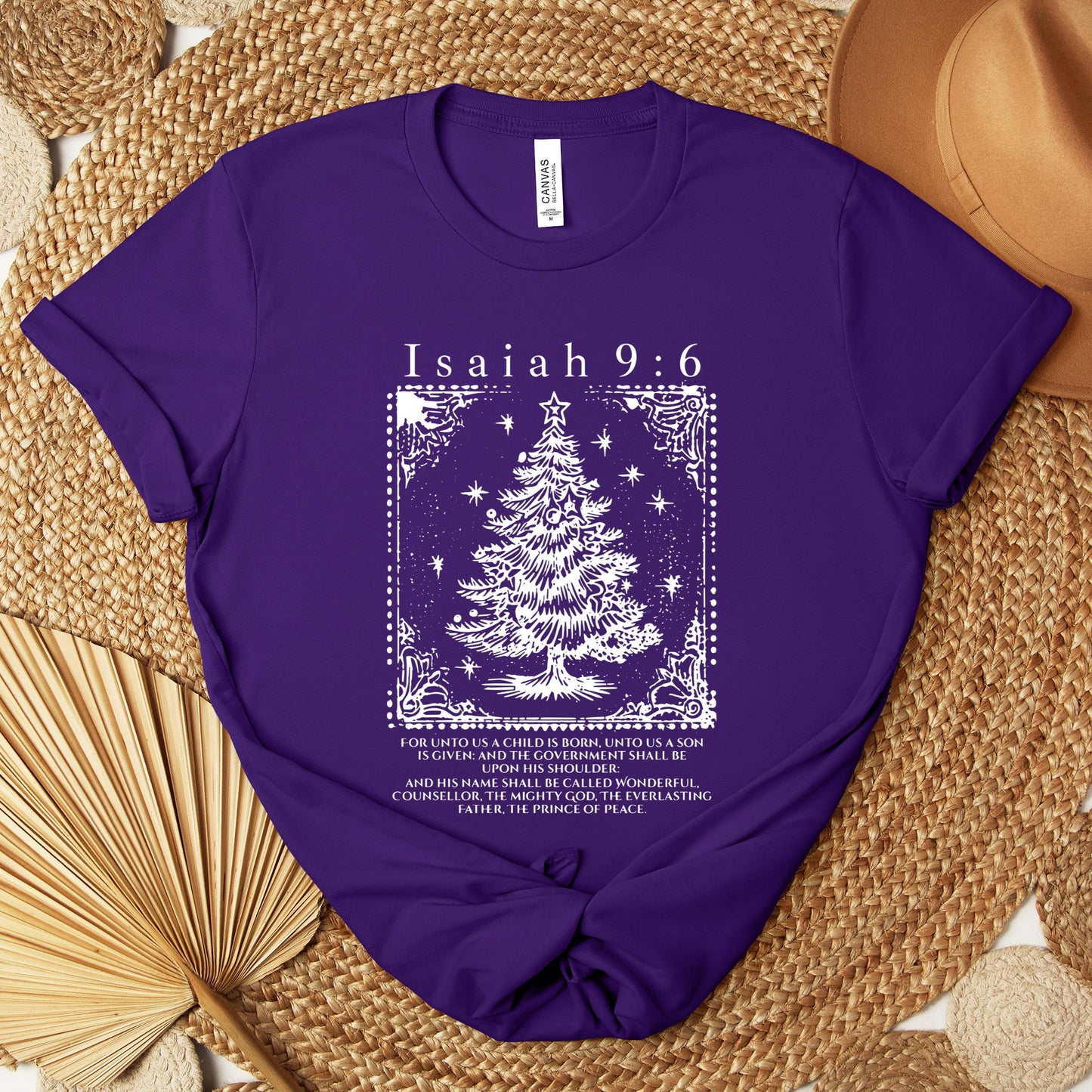 Christmas Isaiah 9.6 Premium T-shirt
