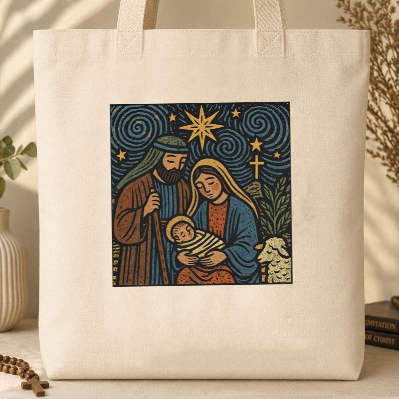 Christmas Nativity 01 Tote Bag