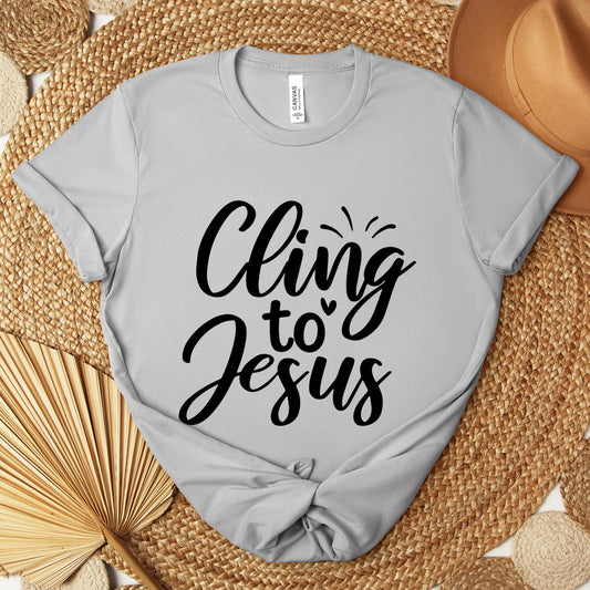 Cling To Jesus Premium T-shirt