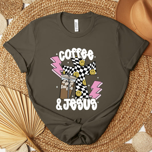 Coffee & Jesus 01 Premium T-shirt